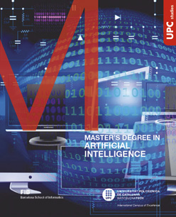 Master in Artificial Intelligence flyer