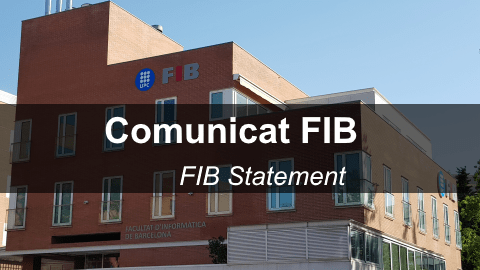 comunicat FIB