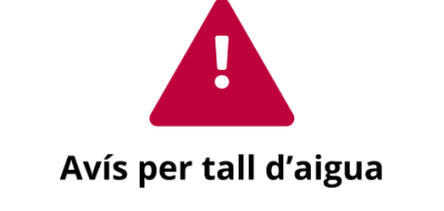 afectacions per tall d'aigua